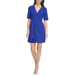 DKNY
Dress
Women's Short-Sleeve Faux-Wrap Sheath